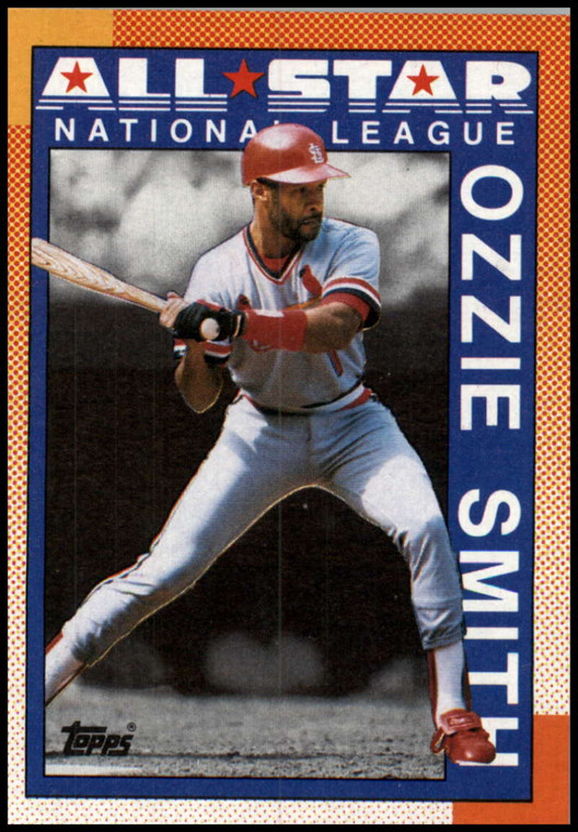 1990 Topps #400 Ozzie Smith AS VG St. Louis Cardinals 