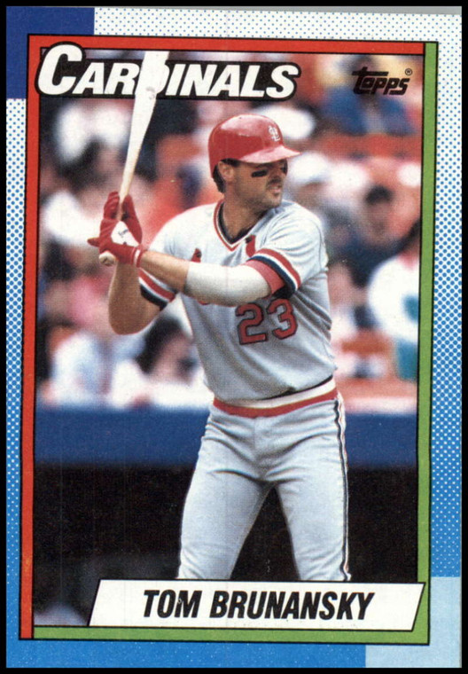 1990 Topps #409 Tom Brunansky VG St. Louis Cardinals 