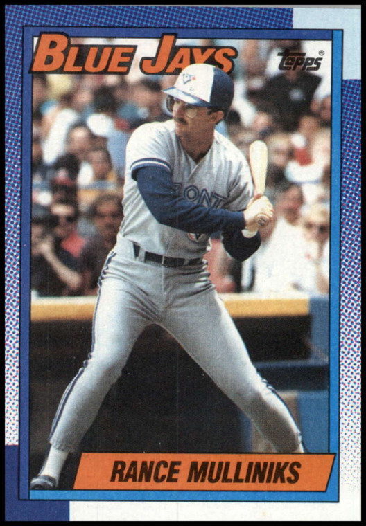 1990 Topps #466 Rance Mulliniks VG Toronto Blue Jays 