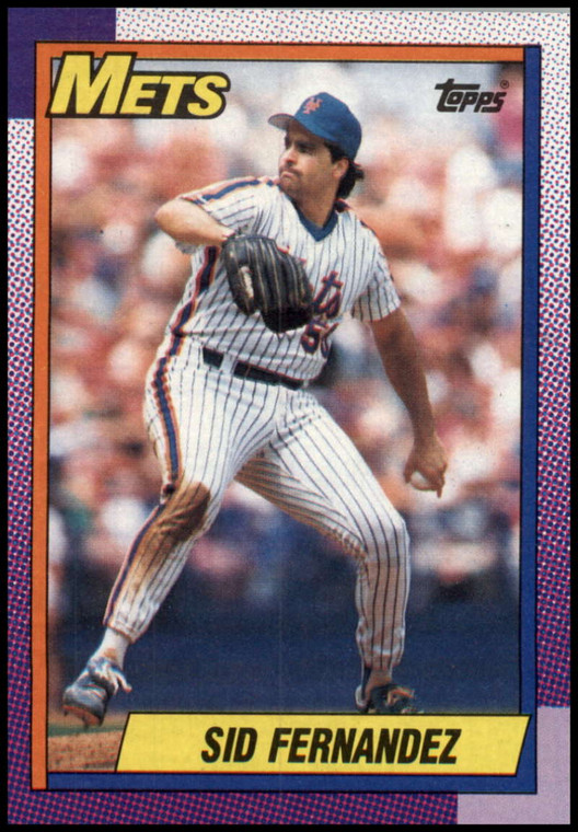 1990 Topps #480 Sid Fernandez VG New York Mets 
