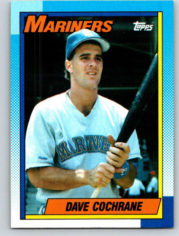 1990 Topps #491 Dave Cochrane VG RC Rookie Seattle Mariners 