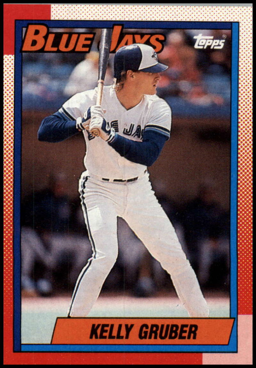 1990 Topps #505 Kelly Gruber VG Toronto Blue Jays 