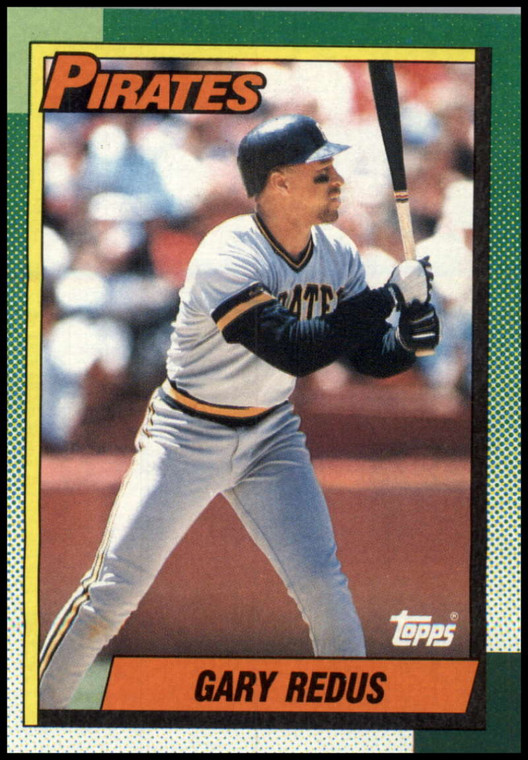 1990 Topps #507 Gary Redus VG Pittsburgh Pirates 