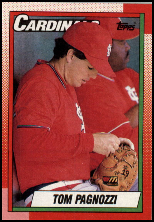 1990 Topps #509 Tom Pagnozzi VG St. Louis Cardinals 