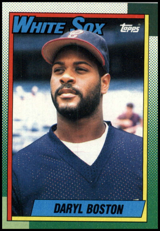 1990 Topps #524 Daryl Boston VG Chicago White Sox 