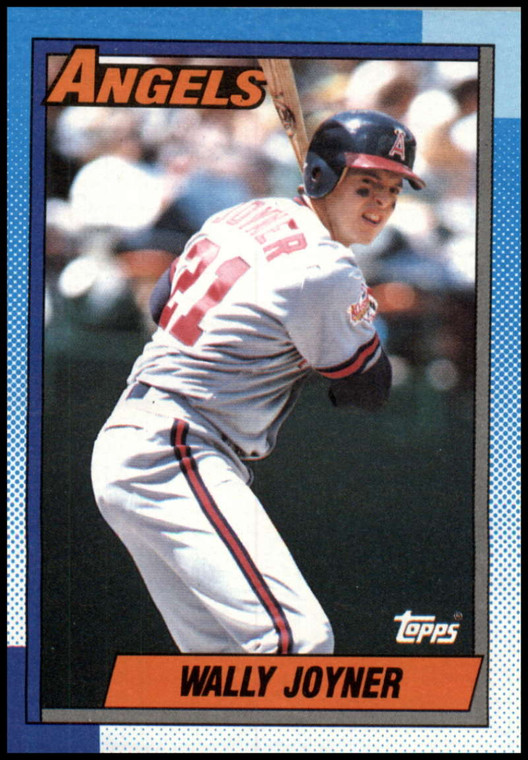 1990 Topps #525 Wally Joyner VG California Angels 