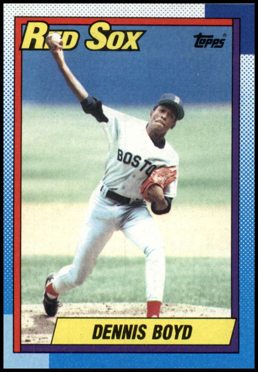 1990 Topps #544 Dennis Boyd VG Boston Red Sox 