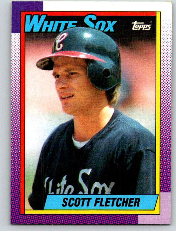 1990 Topps #565 Scott Fletcher VG Chicago White Sox 