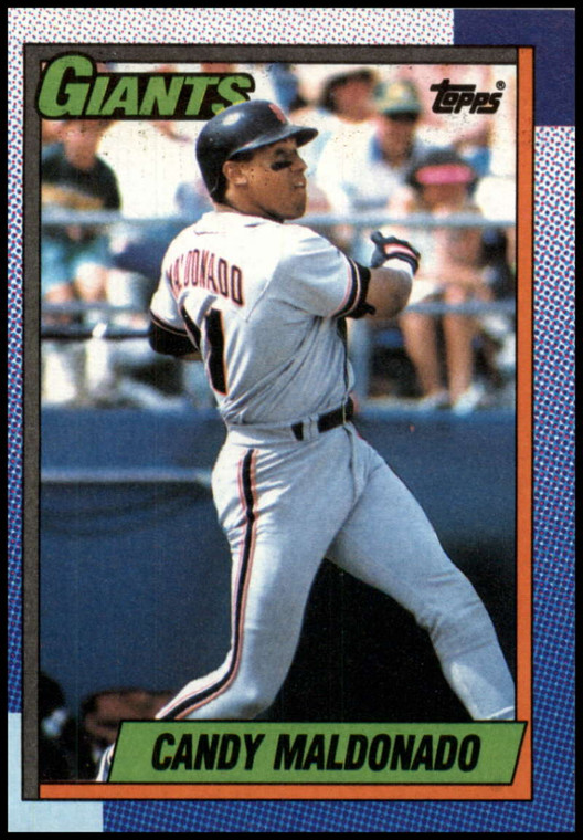 1990 Topps #628 Candy Maldonado VG San Francisco Giants 