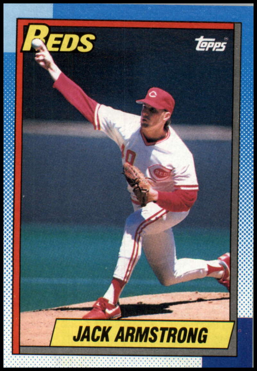 1990 Topps #642 Jack Armstrong VG Cincinnati Reds 