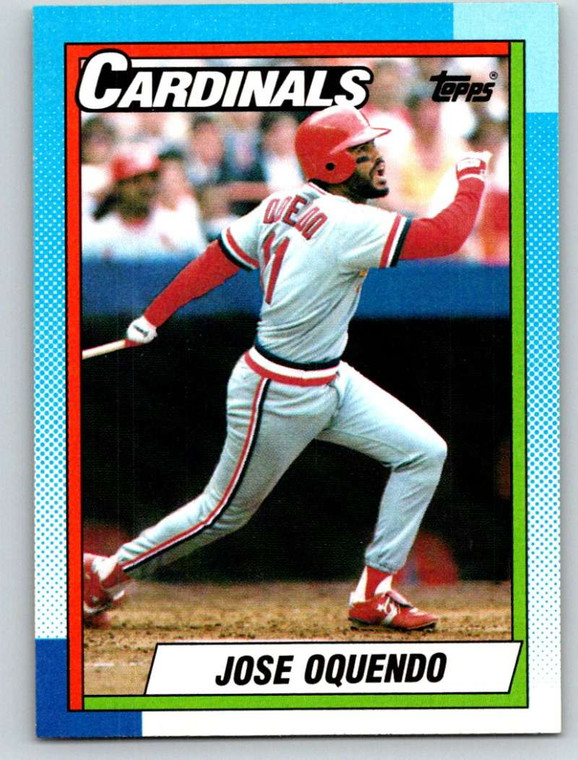 1990 Topps #645 Jose Oquendo VG St. Louis Cardinals 