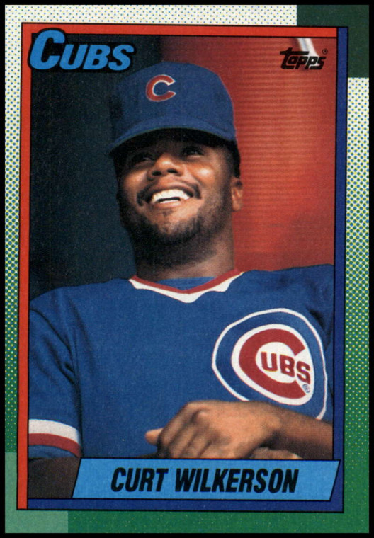 1990 Topps #667 Curtis Wilkerson VG Chicago Cubs 