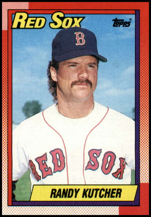 1990 Topps #676 Randy Kutcher VG Boston Red Sox 