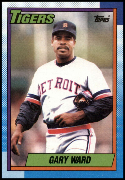 1990 Topps #679 Gary Ward VG Detroit Tigers 