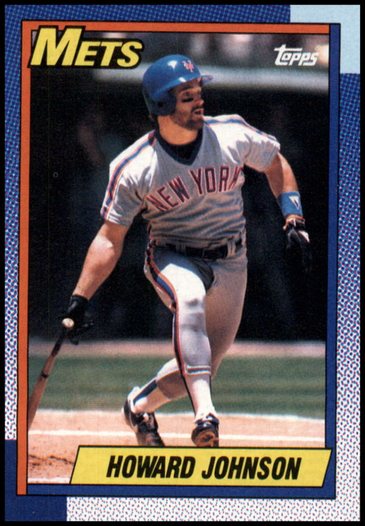 1990 Topps #680 Howard Johnson VG New York Mets 