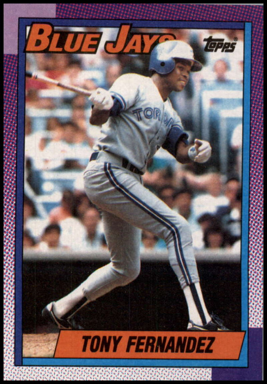 1990 Topps #685 Tony Fernandez VG Toronto Blue Jays 