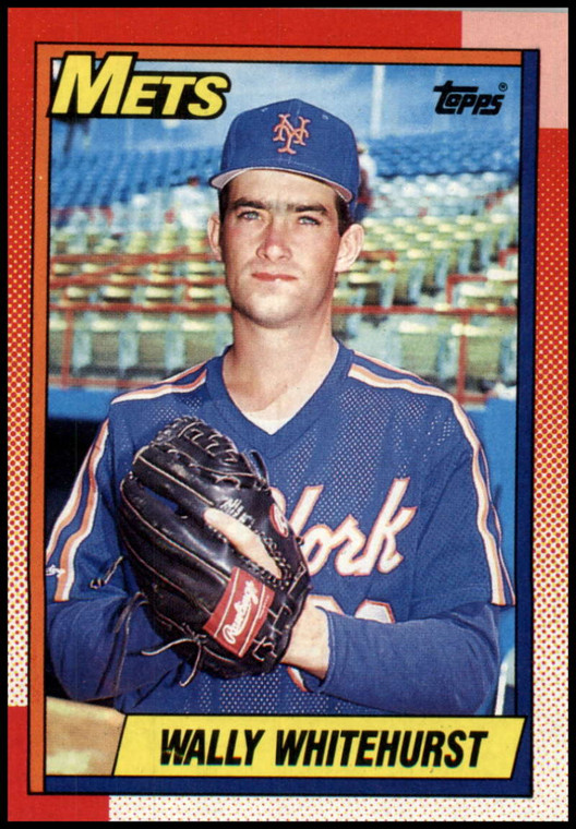 1990 Topps #719 Wally Whitehurst VG New York Mets 