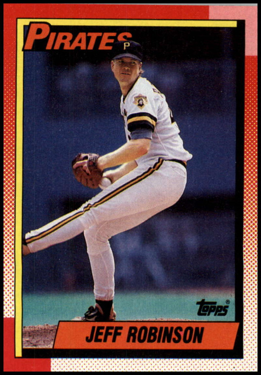 1990 Topps #723 Jeff Robinson VG Pittsburgh Pirates 