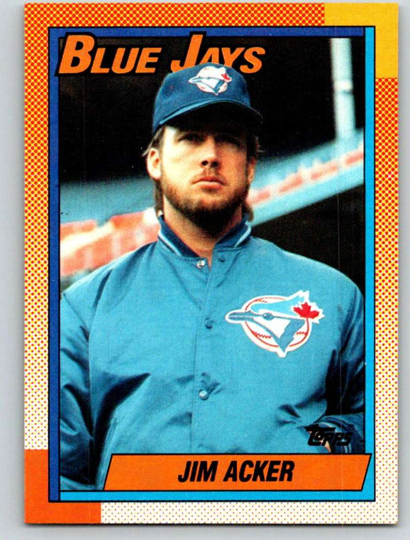 1990 Topps #728 Jim Acker VG Toronto Blue Jays 