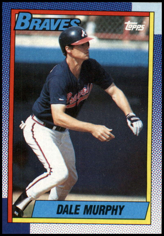 1990 Topps #750 Dale Murphy VG Atlanta Braves 