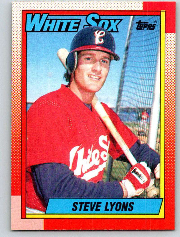 1990 Topps #751 Steve Lyons VG Chicago White Sox 