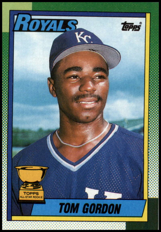 1990 Topps #752 Tom Gordon VG Kansas City Royals 