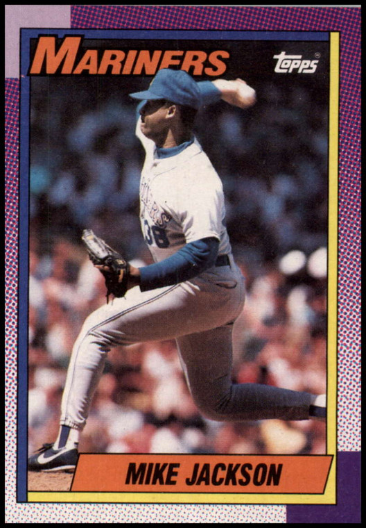 1990 Topps #761 Mike Jackson VG Seattle Mariners 