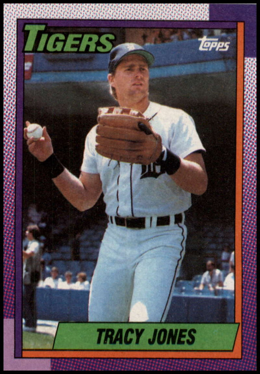 1990 Topps #767 Tracy Jones VG Detroit Tigers 