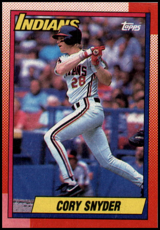 1990 Topps #770 Cory Snyder VG Cleveland Indians 