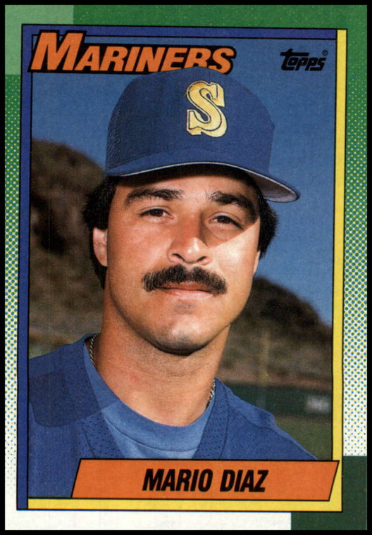 1990 Topps #781 Mario Diaz VG Seattle Mariners 