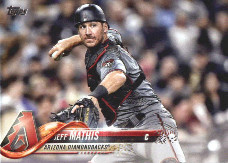 2018 Topps #474 Jeff Mathis NM-MT Arizona Diamondbacks 