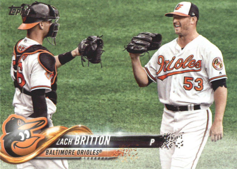 2018 Topps #603 Zach Britton NM-MT Baltimore Orioles 