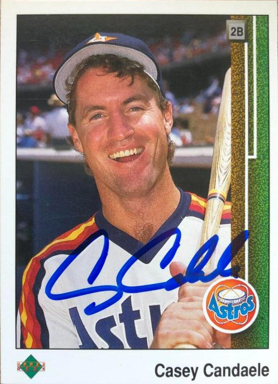 Casey Candaele Autographed 1989 Upper Deck #58