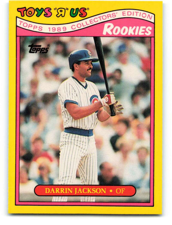 1989 Topps Toys R Us Rookies #14 Darrin Jackson NM-MT  Chicago Cubs 