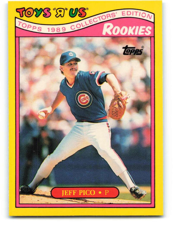 1989 Topps Toys R Us Rookies #22 Jeff Pico NM-MT  Chicago Cubs 