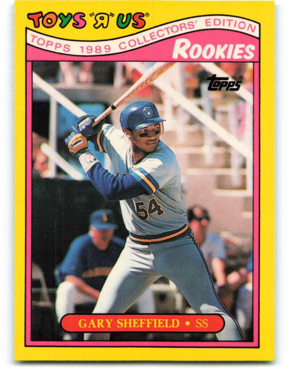 1989 Topps Toys R Us Rookies #28 Gary Sheffield NM-MT  Milwaukee Brewers 