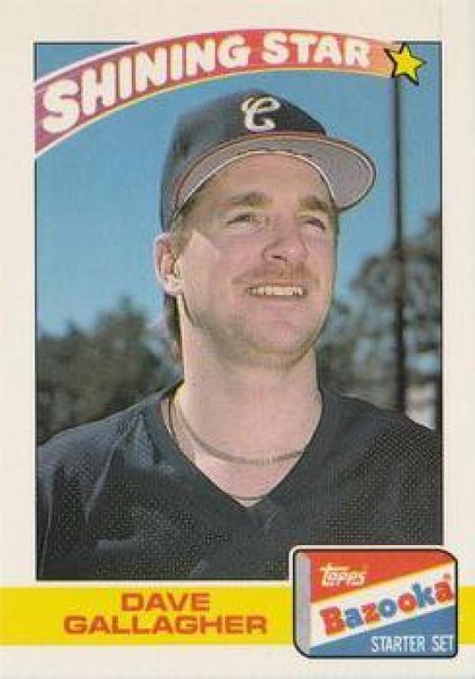 1989 Topps Bazooka #8 Dave Gallagher NM-MT Chicago White Sox 