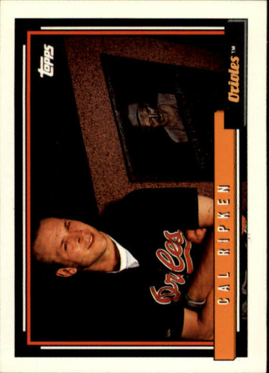 1992 Topps #40 Cal Ripken Jr. VG Baltimore Orioles 