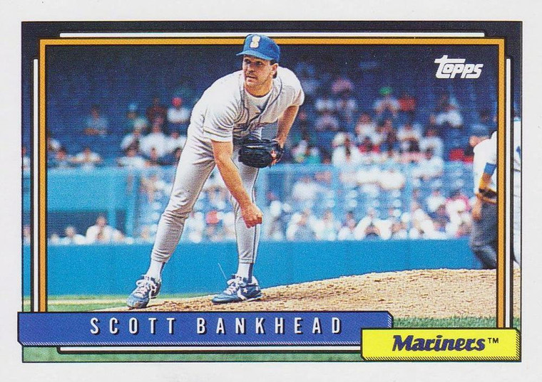 1992 Topps #155 Scott Bankhead VG Seattle Mariners 