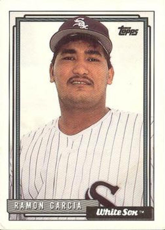 1992 Topps #176 Ramon Garcia VG Chicago White Sox 