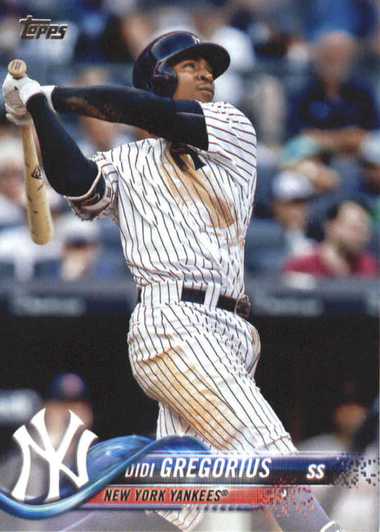 2018 Topps #576 Didi Gregorius NM-MT New York Yankees 