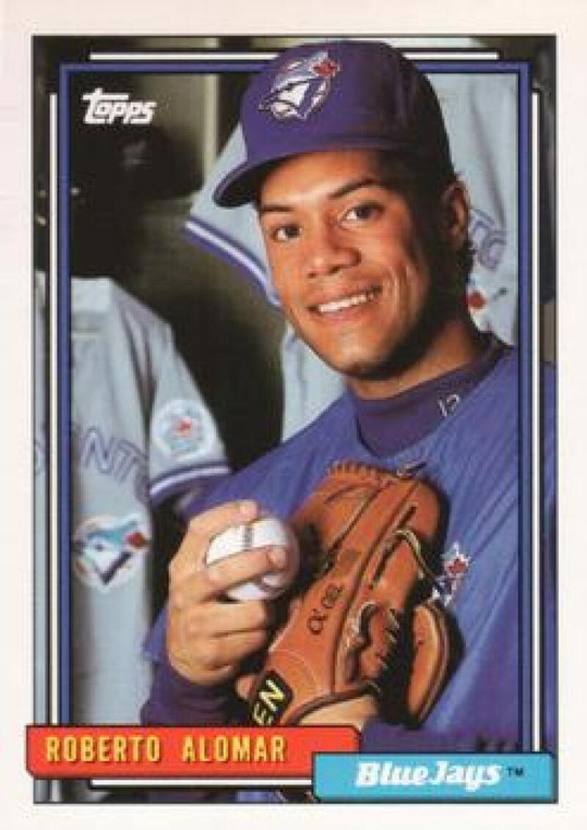 1992 Topps #225 Roberto Alomar VG Toronto Blue Jays 