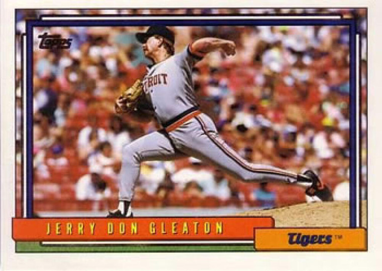 1992 Topps #272 Jerry Don Gleaton VG Detroit Tigers 