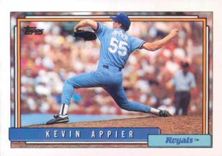 1992 Topps #281 Kevin Appier VG Kansas City Royals 