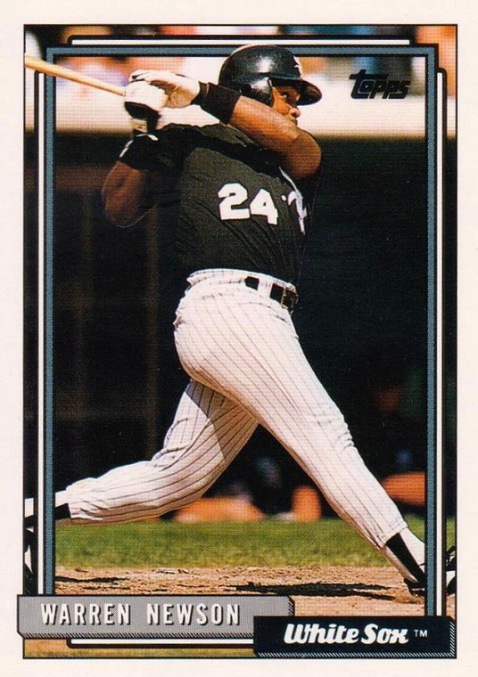 1992 Topps #355 Warren Newson VG Chicago White Sox 