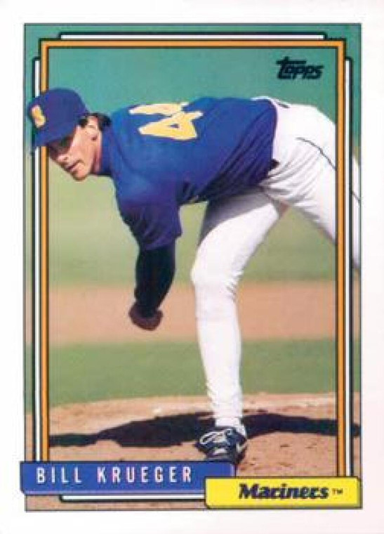 1992 Topps #368 Bill Krueger VG Seattle Mariners 