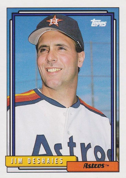 1992 Topps #415 Jim Deshaies VG Houston Astros 