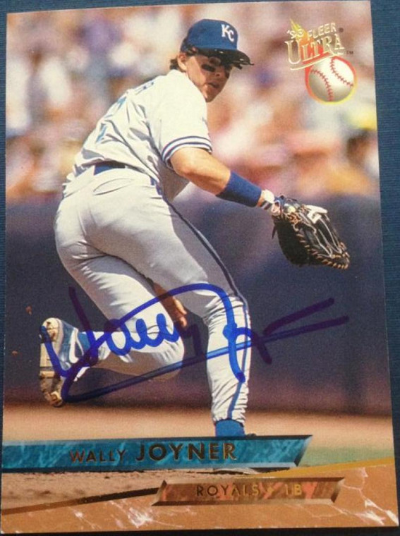 Wally Joyner Autographed 1993 Fleer Ultra #210