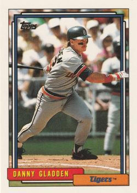 1992 Topps Traded #41T Dan Gladden VG Detroit Tigers 