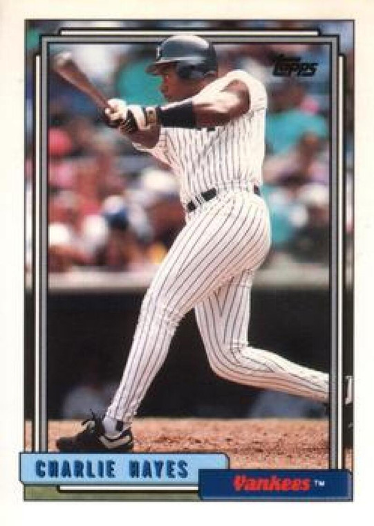 1992 Topps Traded #46T Charlie Hayes VG New York Yankees 